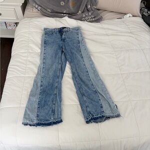 GAP Women's Light Blue Flare Jeans